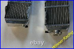 Aluminum Radiator FOR HONDA CR250AFFrame CR250R 2002-2004 WithCR500 ENGINE CUSTOM