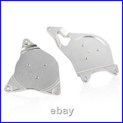 CNC Engine Case Cover Set Frame Slider Protector Guard For Z900RS 2018 Silver RC