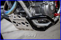 Crash Bar + Skid Plate Engine Guard Frame Protector PT For 20-22 Honda CRF300L