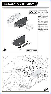 Engine Crash Bar Side Frame Slider Kits For Triumph Street Triple 765 R/S/R 675R