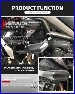 Engine Crash Bar Side Frame Slider Kits For Triumph Street Triple 765 R/S/R 675R