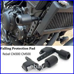For Honda Rebel CM300 CM500 Engine Side Frame Fairing Cover Falling Protection