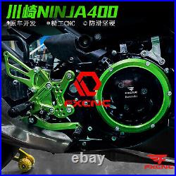 For Ninja400 Z400 2018-2023 CNC Red Engine Frame Slider Crash Pads Protector