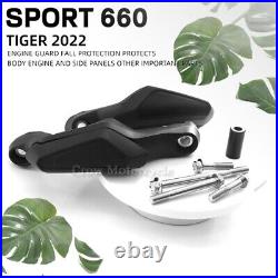 For Triumph Tiger Sport660 2022 2023 Frame Slider Guard Engine Falling Crash Pad